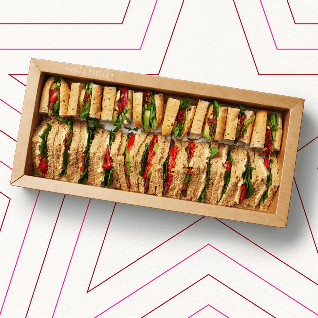 Pret's Simple Vegan Friendly Mix Platter