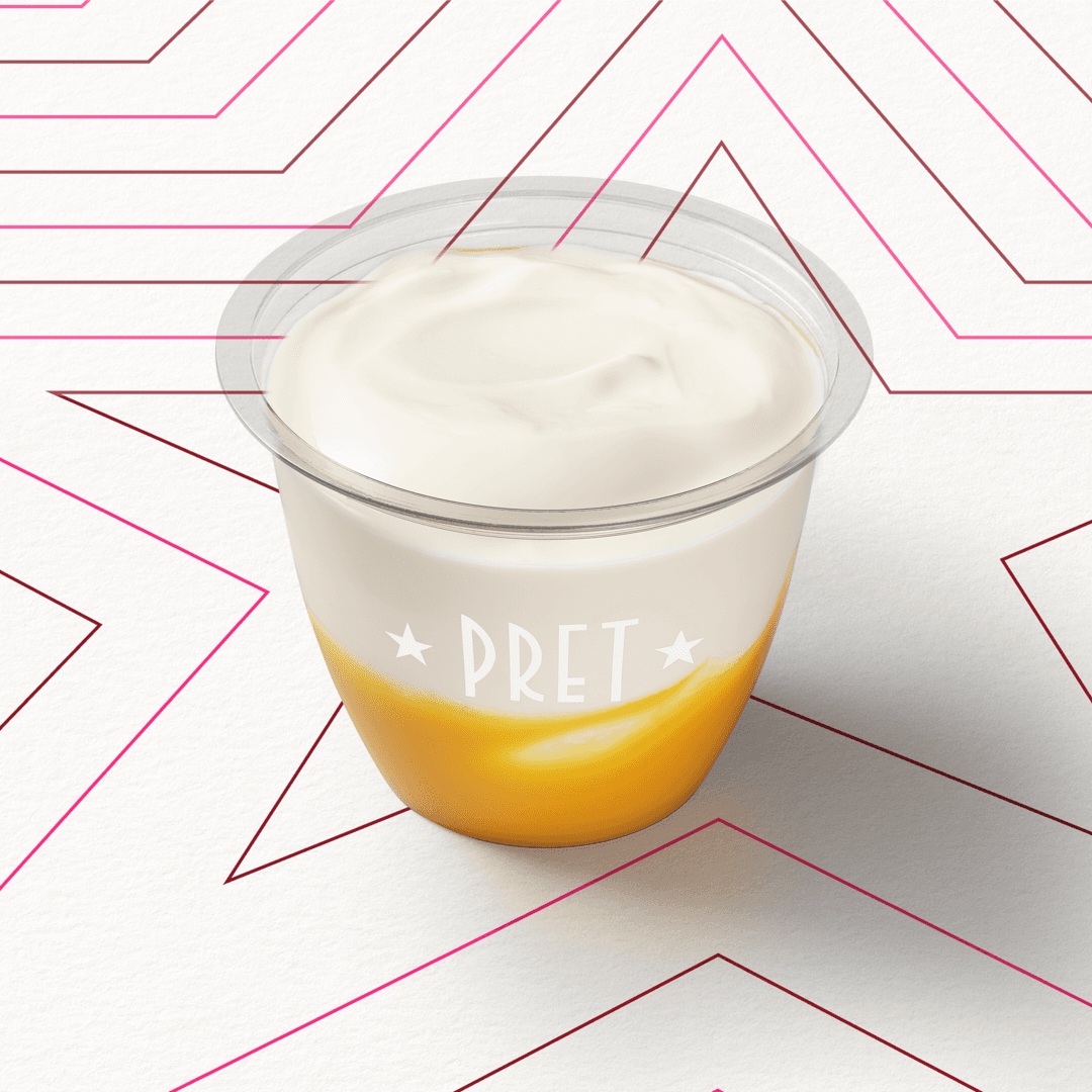 Kids' Mango & Banana Yogurt Pot