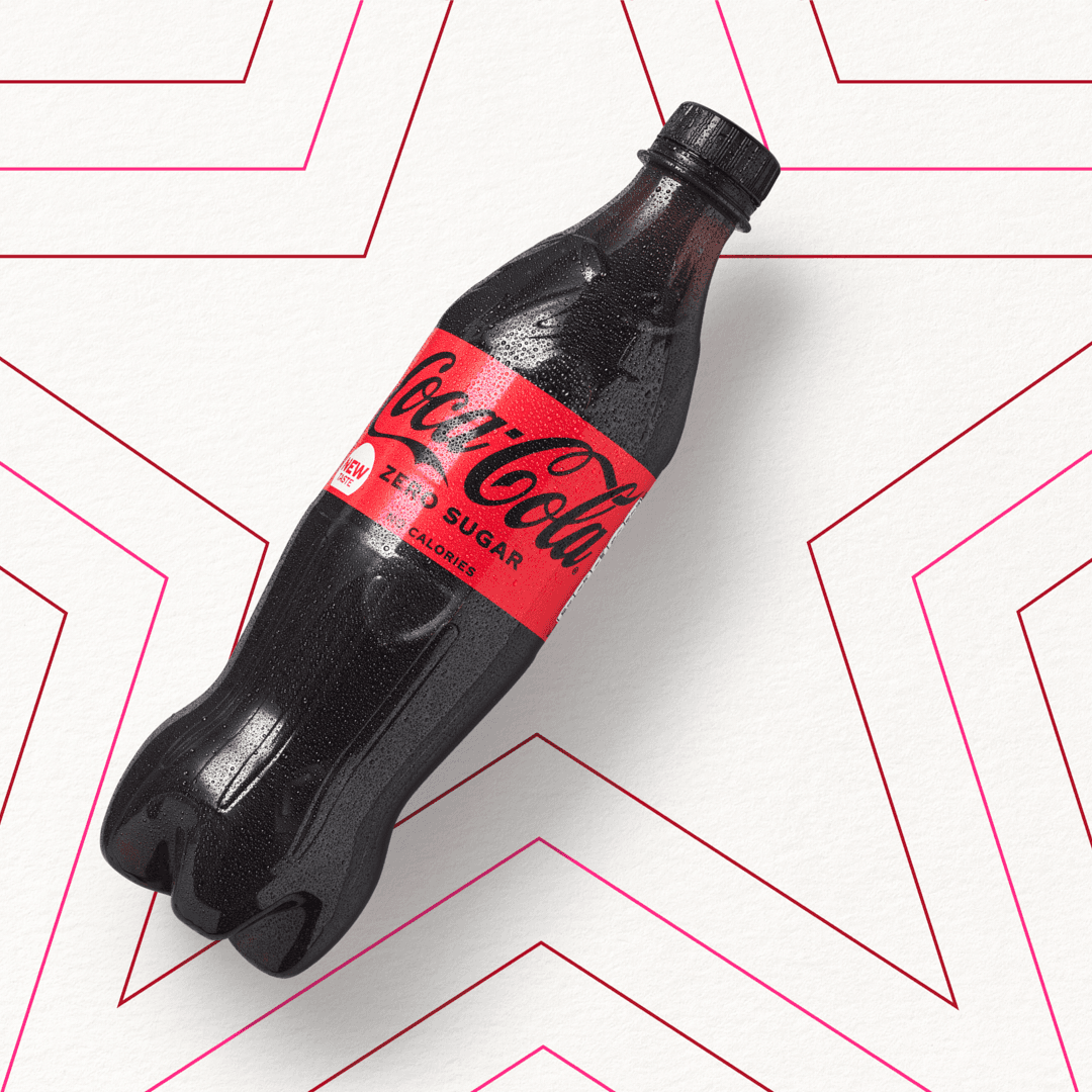 Coke Zero Bottle