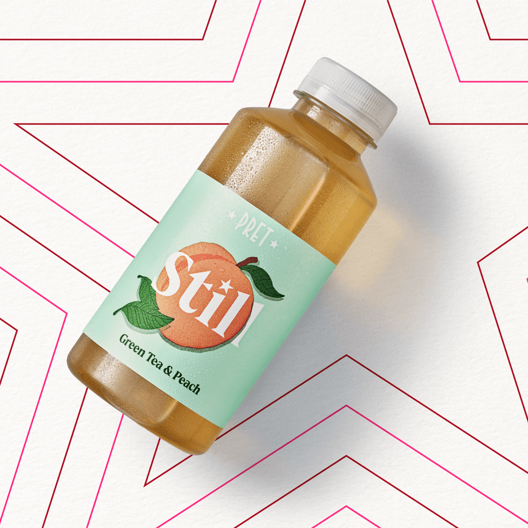 Green Tea & Peach Pret Still