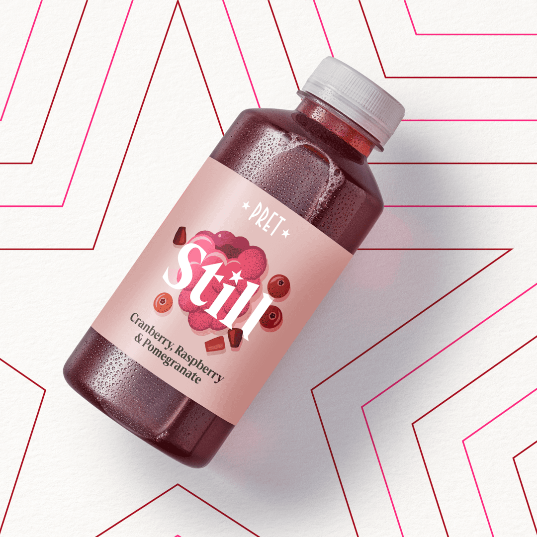 Cranberry, Raspberry & Pomegranate Pret Still