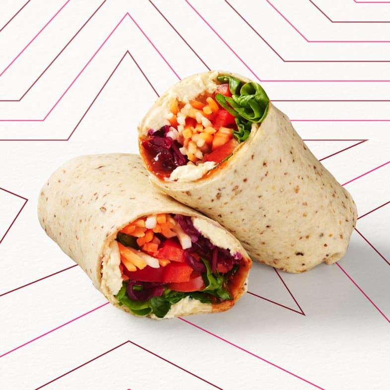 Humous & Chipotle Wrap