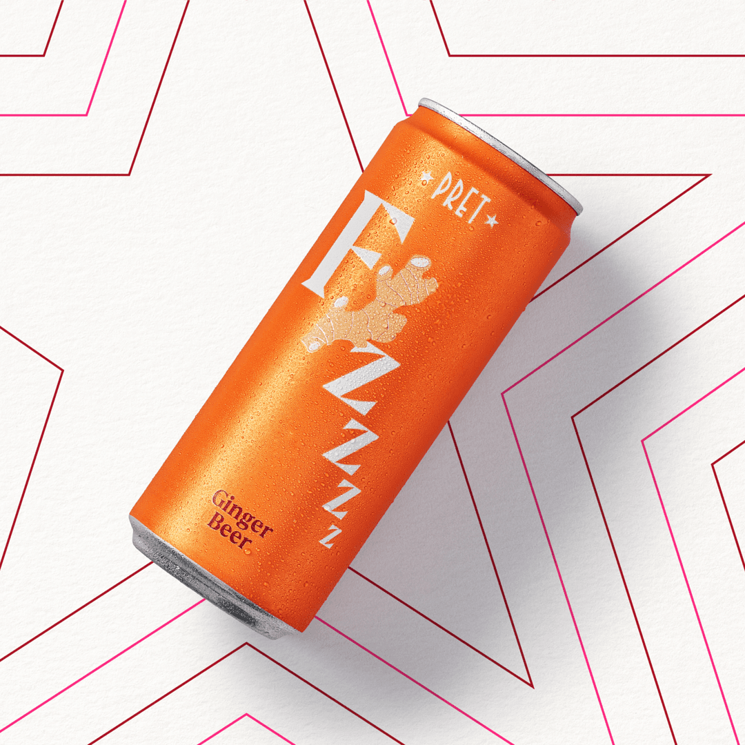 Pret's Sparkling Ginger Beer