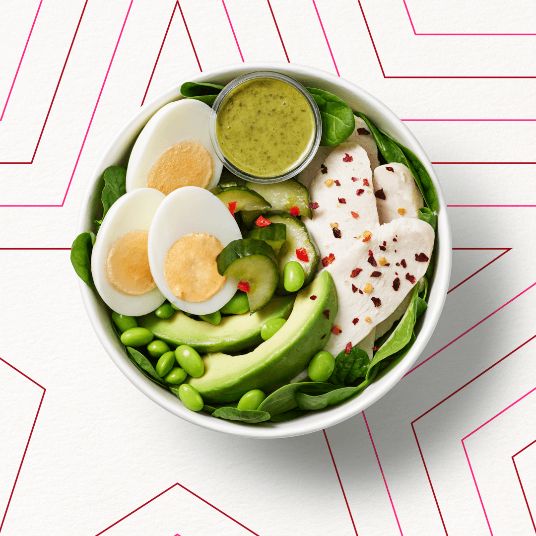 Chicken & Greens Protein Bowl