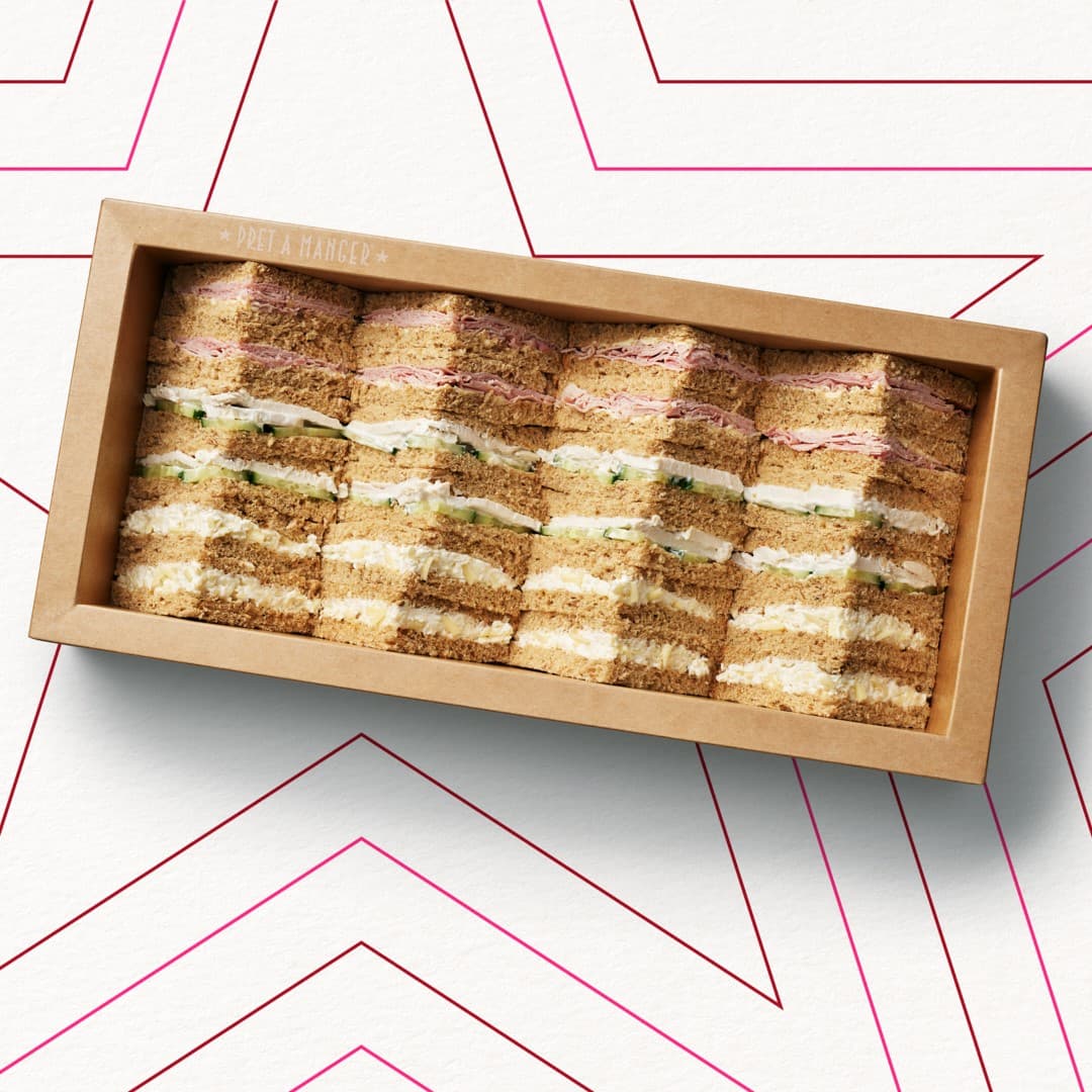 Kids Mixed Triangles Platter